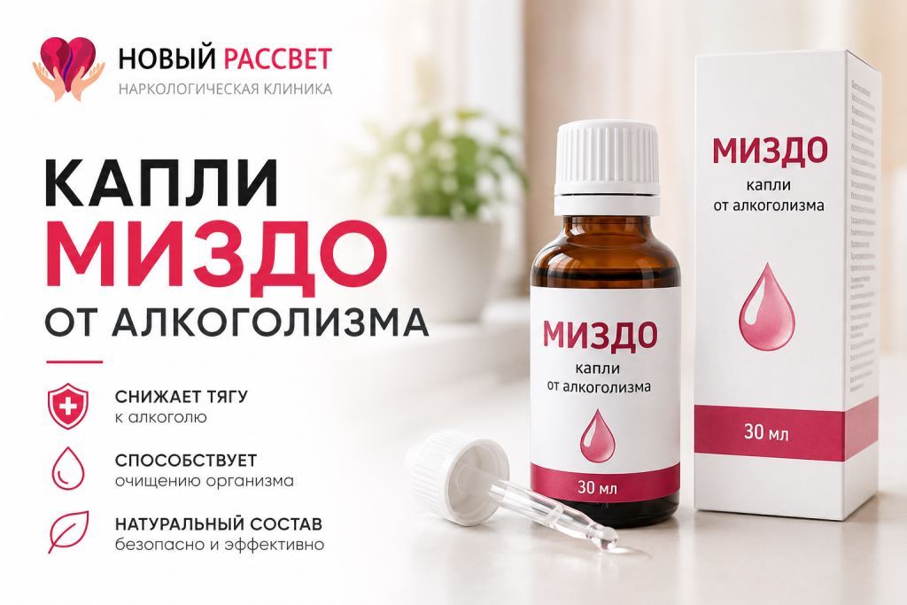 Капли Мидзо от алкоголизма